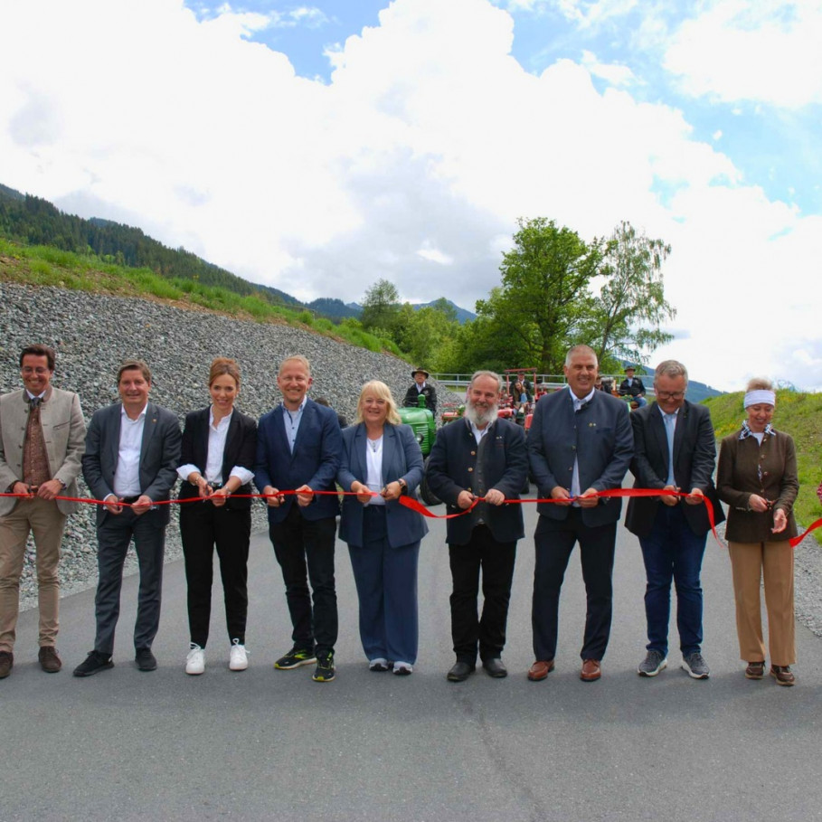 Opening of the New Johann-Grander-Straße in Jochberg